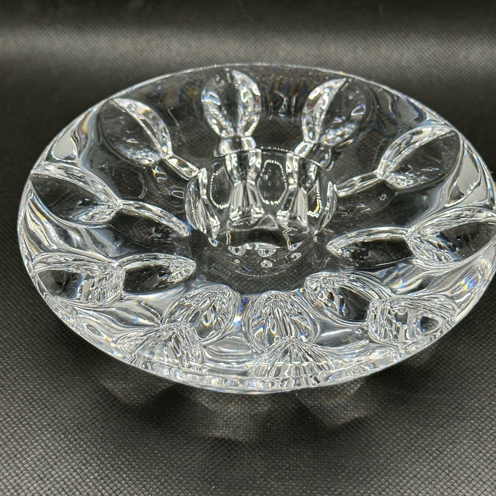 Elegant Clear Crystal Candle Votive Holder
